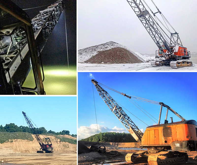 Midwest Long Reach Application Dragline Sand and Gravel Dredging Value Added Service, Add On Service for Sand and Gravel Dredging Projects, Private, Public and Governmental | Michigan Sand and Gravel, Wisconsin, Sand and Gravel, Lower Michigan | Upper Peninsula Dragline Sand and Gravel Services
