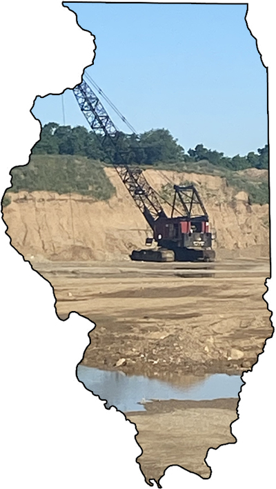 Illinois Long Reach Dragline Service, IL Gravel and Sand Dredging, Illinois WI Dragline Operation Add On, Springfield Lattice Boom Cranes Dragline Services, IL Value Added Service Dredging, Dragline, Indianapolis Sand, Gravel, Rockford Dragline Services, 