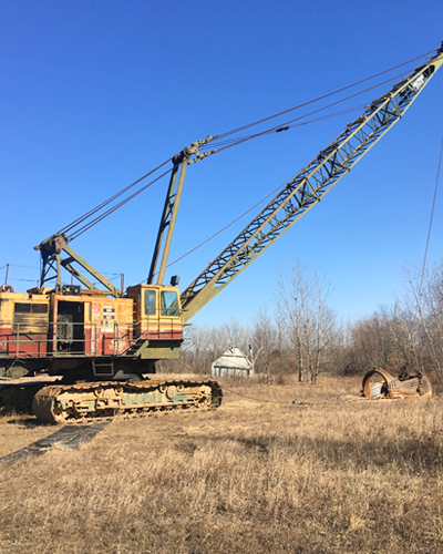 Bucyrus-Erie 88b Crawler Lattice Boom Crane